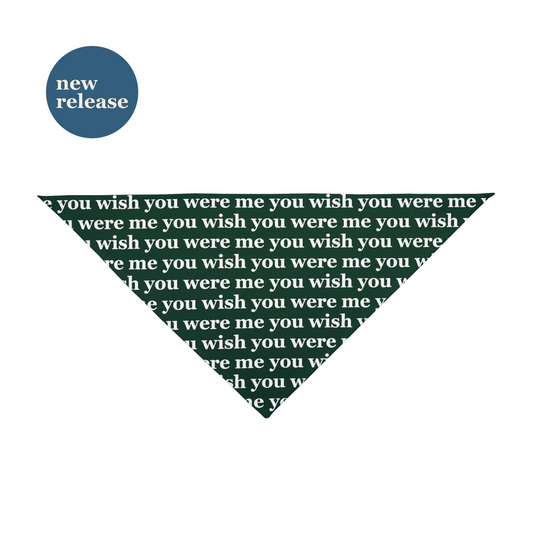 Pet Bandana (Green)